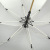 Umbrella 70cm Full Fiber Automatic Silver Plastic Umbrella Straight Umbrella for Two Persons Factory Direct Sales