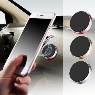 Gift Notepaper Metal for Cars Mobile Phone Holder Magnet Mini Steering Wheel Boutique Navigation Bracket