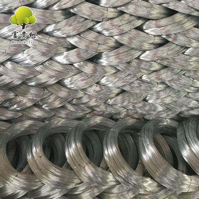 Factory Direct Sale Galvanized Iron Wire 22# 0.7mm Construction Binding Wire Binding Steel Bar 10kg Roll Packing