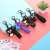 Cute Cartoon PVC Keychain Car Pendant Handbag Pendant Silicone Doll Key Ring Key Ring