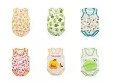 New summer cotton children's baby special Siamese clothes wholesale special price 5 yuan, average size, good quality