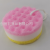 Three-Layer round Wave Bath Sponge Single Bag Cleaning Bath Spong Mop Bath Sponge Foaming Uniform Simple New