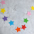 Customized Colorful Five-Pointed Star Hanging Flag Baby Full-Year Birthday Party Background Shooting Props Venue Layout