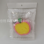 Pink Apple Creative Cartoon Fruit Shape Bath Sponge Single Bag Bath Cleaning Sponge Bath Sponge Foaming Fast and Even