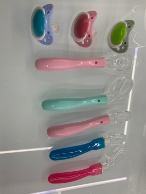 Baby Silicone Food Supplement Spoon