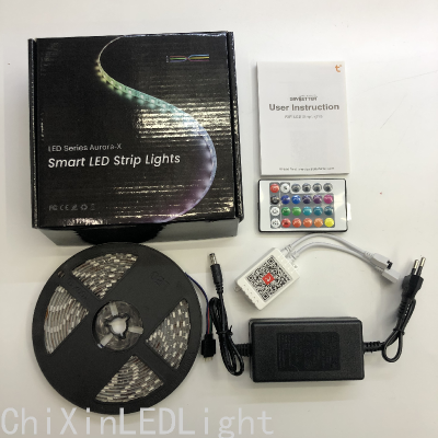 LED Light Set Flexible Epoxy LED Light with Bluetooth WiFi Ribbon Background Soft Light LED Light Set