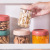 Glass Sealed Can Snack Storage Cans Milk Powder Can Kitchen Supplies Stackable Sealed Cans Four-Piece Set
