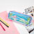 Laser Oil Quicksand Cartoon Cute Unicorn Large Capacity Sequin Pencil Case Creative Stationery Storage Bag