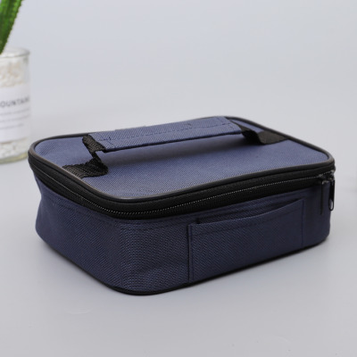 Customized Oxford Cloth Lunch Box Insulation Bag Lunch Bag Office Workers Student Lunch Insulated Bag Customized Picnic Bag Wholesale