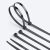 Self-Locking Nylon Cable Tie Weather Resistance 200mm 100 Pcs Black Cable Tie Packing Belt Cable Tie