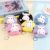 New Cartoon Cute Animal Head Promotional Gift Coin Purse Creative PU Leather Keychain Wallet Storage Bag