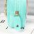 Factory Direct Supply PVC Transparent Laser Women's Mini Wallet Zipper Strap Coin Purse Coin Bag Key Case