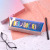 Creative Japanese Laser Colorful Pencil Case Embroidery English Letters Transparent and Cute Stationery Case