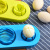 Amazon Hot Sale Multifunctional Egg Cutter 2-in-1 Flower-Shaped Eggs Slicer Plastic Preserved Egg Egg Cut