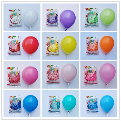 Thickened Balloon 10-Inch 2.2G Matte Imitation Meite Thick Wedding Decoration Latex Balloon Wholesale Factory