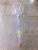 Internet Celebrity Transparent Balloon Colorful Luminous Led Fun Push Small Gift Bounce Ball Three-Speed Light with Battery Wholesale