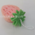 Hole-Pulling Strawberry Novel Three-Dimensional Fruit Bath Sponge Cleaning Sponge Block Children's Bath Sponge