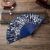 Wuzhen Craft Fan Blue Printing Fan Folding Fan Women's Chinese Style Tourist Souvenir Gift Fan Wholesale