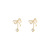 Bow Stud Earrings Women's Simple Earrings Trendy High-Grade Earrings Graceful Online Influencer Earrings Ear Studs