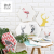 New Second Generation Wall Stickers Nordic Style Background Wall Creative Self-Adhesive Wall Stickers 3D Hexagonal Free Combination Decorative Wall Stickers