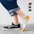 Socks Men's Summer New Letter Three-Dimensional Heel Sports Men Socks Cotton Korean Style Mesh Handle Socks Ankle Socks