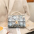 Women's Bag Women's Bag2021 New Snake Pattern Pearl Handle Chain Small Square Bag Mobile Phone Bag Gift Small Bag