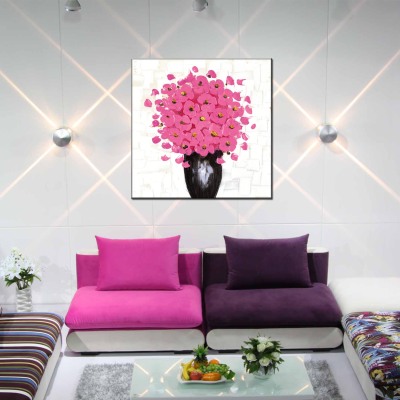 Hand Painted Mangrove Oil Painting Living Room Entrance Real Estate Company Model Room Decoration Matching Painting Pachira Macrocarpa New Cross-Border
