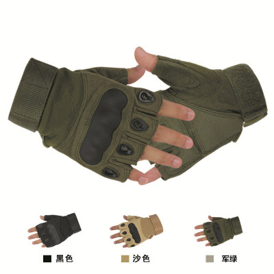 Production Wholesale Outdoor Tactics Sports Gloves Non-Slip Cycling Gloves Half-Finger Tactical Gloves Training Gloves