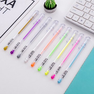 Highlight Color Hand Account Pen Hand Account Special Pen Color Graffiti Pen Student Prize Gel Pen Stationery Wholesale
