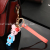 Creative Lovely Key Buckle Colorful Red Jewelry Hang Decorations Student Bag Decorative Pendant PVC Keychain Pendant