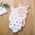 H1208# Summer Baby Romper Ins European and American Pleated Jumpsuit Crawling Suit Printed Cartoon Pattern Baby Romper