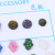 Ornament Accessories Gem Color Plate Jewelry Accessories Factory Direct Sales