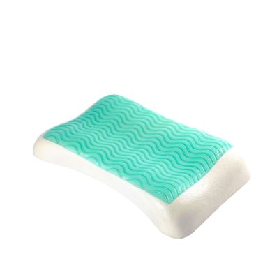 Summer Refreshing Comfortable Cool Feeling Pillow Slow Rebound Neck Pillow Insert Color Gelatin Memory Pillow