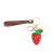 Creative Lovely Key Buckle Colorful Red Jewelry Hang Decorations Student Bag Decorative Pendant PVC Keychain Pendant