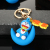 Doraemon PVC Keychain Car Pendant Handbag Pendant Silicone Doll Key Ring Key Ring