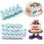 Large and Small Letter Cake Mold 26 English Letter Mold Spring Cookie Cutter Fondant Decoration Baking Tool