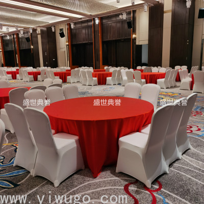 Holiday Hotel Banquet Furniture Folding Dining Table and Chair Meeting Aluminum Alloy Chair Wedding Banquet Dining Chair