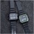 Internet Celebrity Small Square Electronic Watch Sports Student Led Watrproof Watch