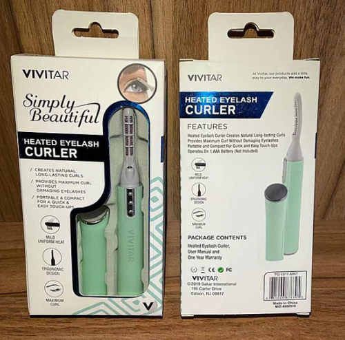 electric heating eyelash curler.