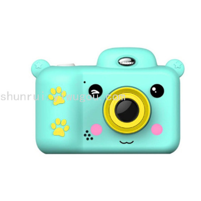 C3 Children's Camera with Silicone Shell Dual Lens Photography Digital Cartoon Camera Factory Wholesale Cross-Border