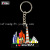 Dubai PVC Keychain 3D Stereo Doll Pendant Keychain Cartoon Car Key Ring Key Chain Customization