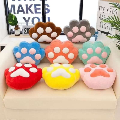 Cute Cat Claw Airable Cover Multifunctional Office Air-Conditioning Blanket Car Cushion Pillow Wholesale Night Market Supply
