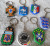 PVC Key Chain Customization Spot Event Small Advertising Gifts Smiling Face Bag Package Pendant New Promotional Gifts