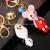 Cartoon Pattern Keychain Colorful Red Jewelry Hang Decorations Student Bag Decorative Pendant PVC Keychain Pendant