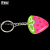 Customized PVC Keychain Flexible Rubber Key Chain Epoxy Keychain Drops Soft and Pendant