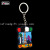 Dubai PVC Keychain 3D Stereo Doll Pendant Keychain Cartoon Car Key Ring Key Chain Customization