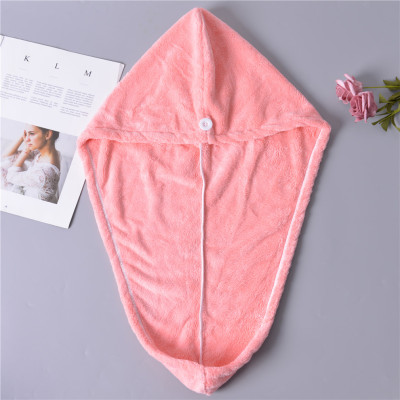 Adult Hair-Drying Cap Absorbent Towel Wipe Hair Shower Cap Hair Drying Towel Cute Quick-Drying Cap Women's Absorbent Headscarf