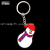 PVC Key Chain Customization Christmas Soft Plastic 3D Keychain Pendant Customized Single-Sided Cartoon Creative Pendant