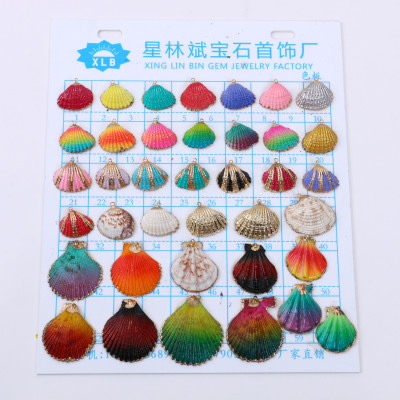 Ornament Accessories Shell Jewelry Accessories Earrings Necklace Factory Direct Sales