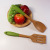 Bamboo SpoonSilicone Handle Bamboo Four-Piece Set of Kitchen Utensils Set Spatula 